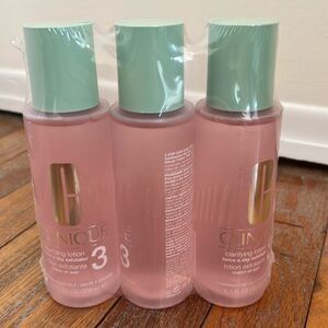 Clinique - Clarifying Lotion 3. New and sealed PACK OF 3.